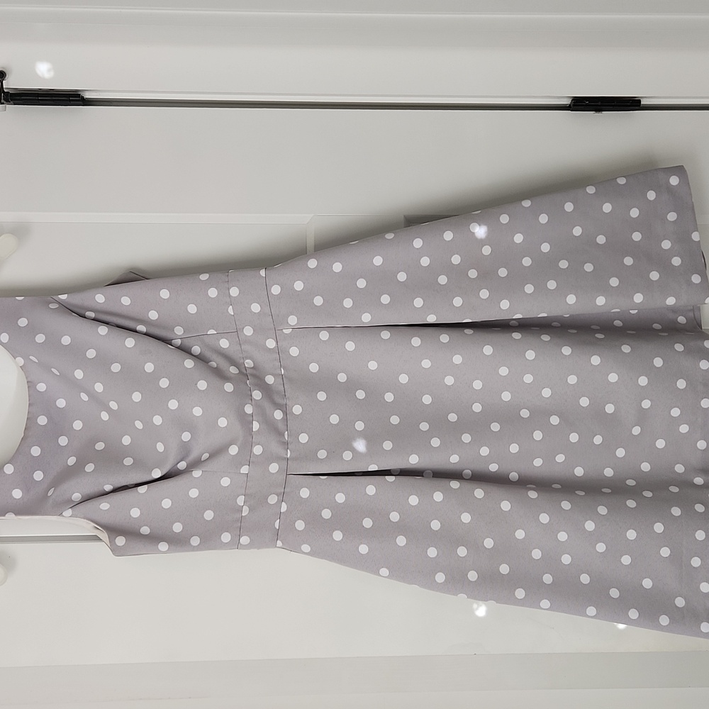 White House Black Market Elegant Polka Dot Garment